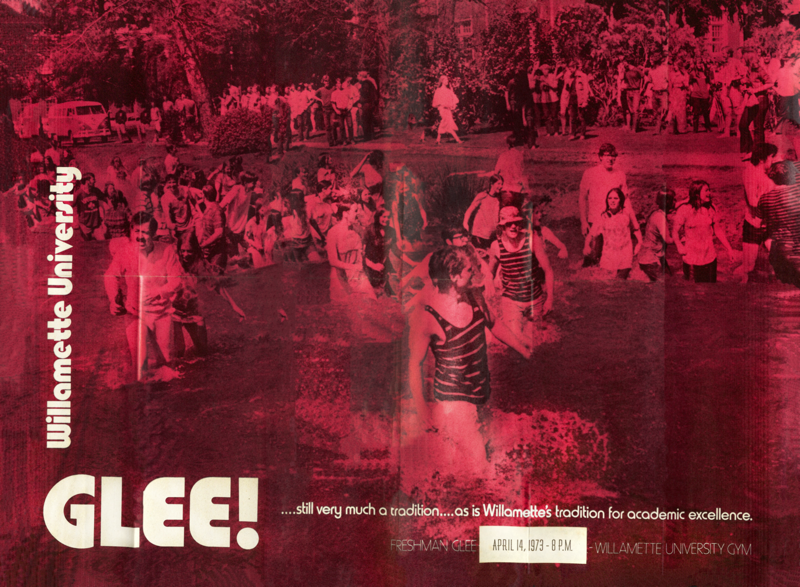 A photo of the 1973 glee poster