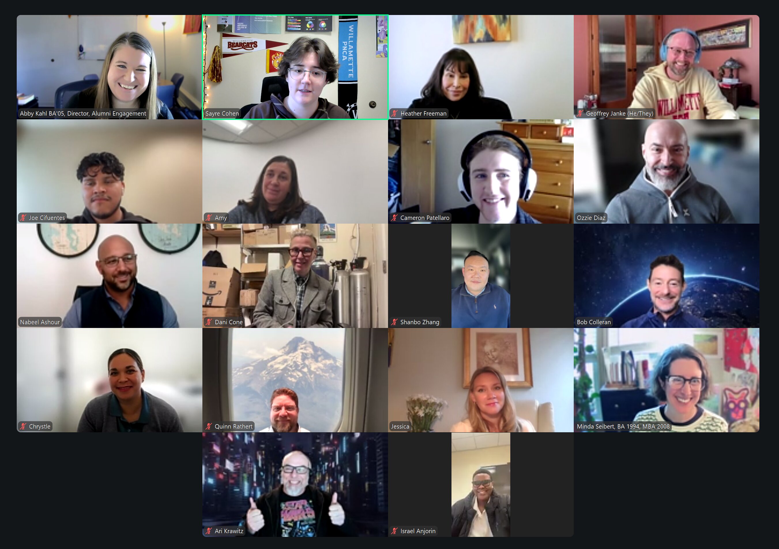 Career conversation series for MBA alumni