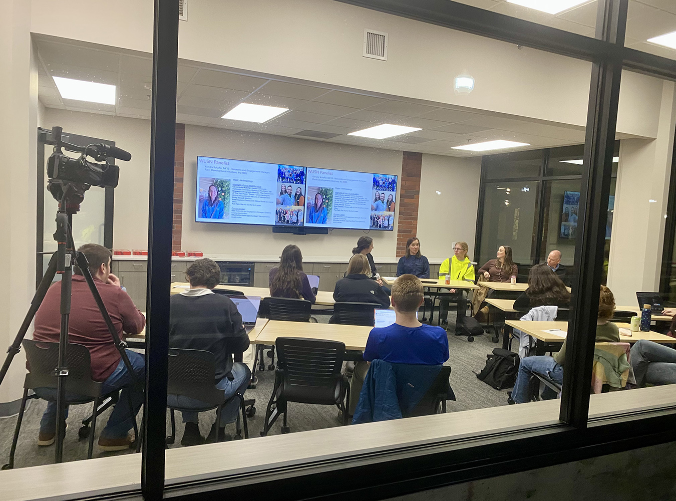 Photo of event during the panel portion.